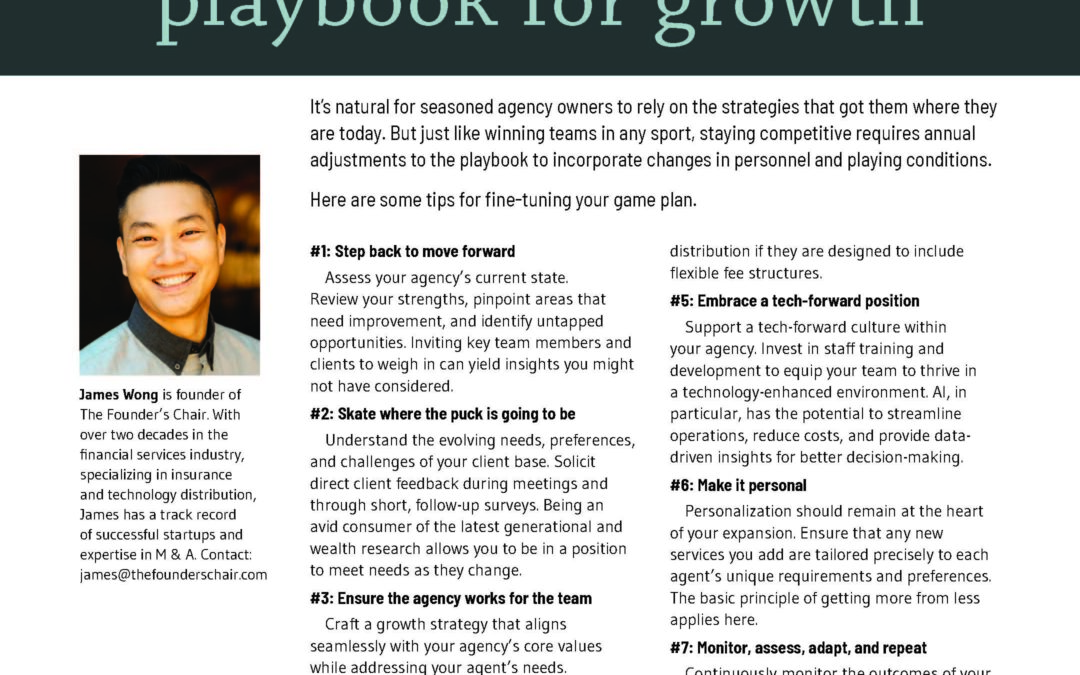 7 Ways to Fine-Tune Your Agency’s Playbook for Growth